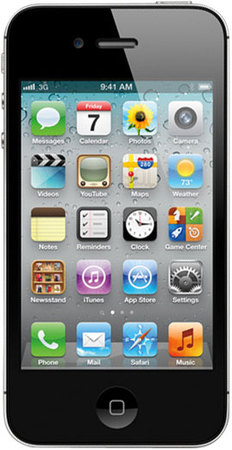 Смартфон APPLE iPhone 4S 16GB Black - Барабинск