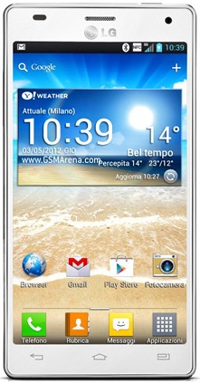 Смартфон LG Optimus 4X HD P880 White - Барабинск