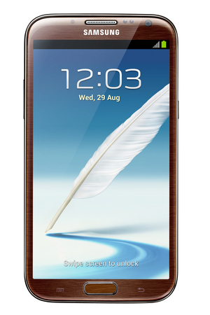 Смартфон Samsung Galaxy Note 2 GT-N7100 Amber Brown - Барабинск